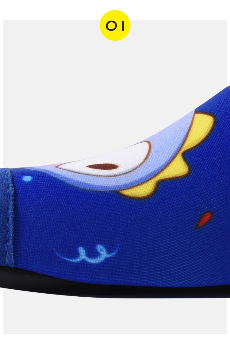 Kids Socks Shoes Children Cute Cartoon Slippers Boy Girls Indoor Shoes Soft Rubber Sole Child Floor Sneakers
