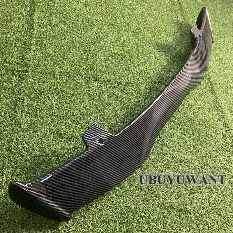 For Peugeot 206 207 208 308 Spoiler 2005 2006-2022 ABS Plastic Carbon Fiber Look Hatchback Roof Rear Wing Body Kit Accessories