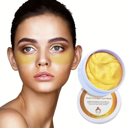 24k Gold Eye Masque Gold Eye Lifting Eye Masque Patches Golden Eye Gels Eye Pads