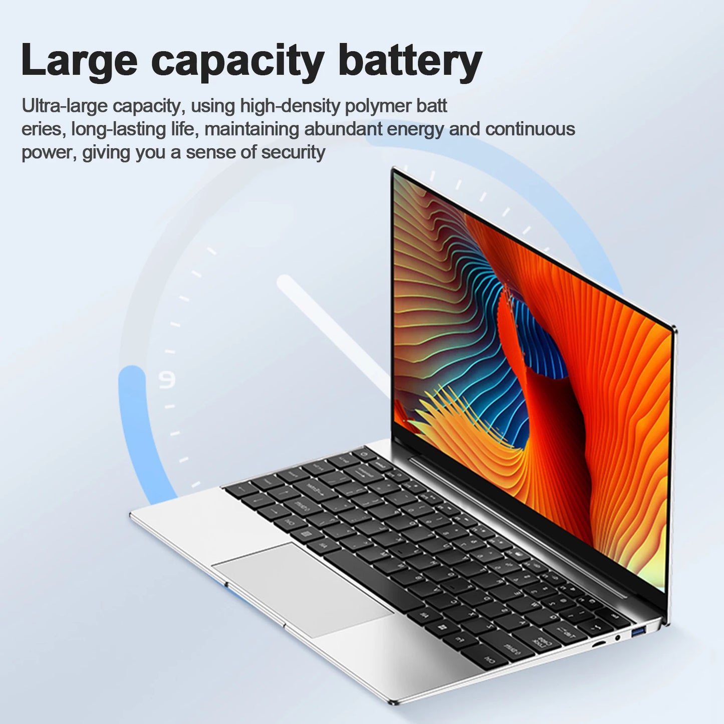 Ultra Slim Laptop 14.1" 16GB RAM 2TB SSD Intel N3700 Notebook Gamer  1920*1080  Display Office Study Computer PC Windows 11 Pro