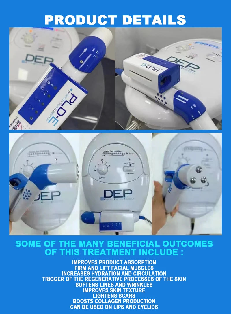Professional DEP Water Mesotherapy Injector Skin Hydration Machine Injection Gun Skin Lifting Tighten Whitening Device