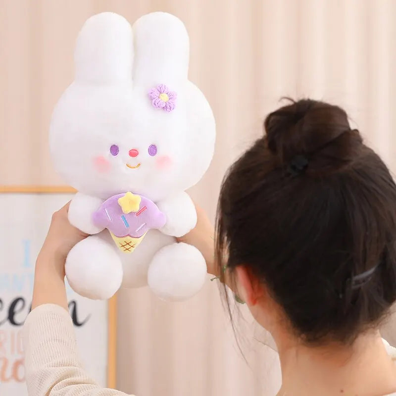 25cm Cute Rabbit Plush Toy Birthday Christmas Gift for Girl