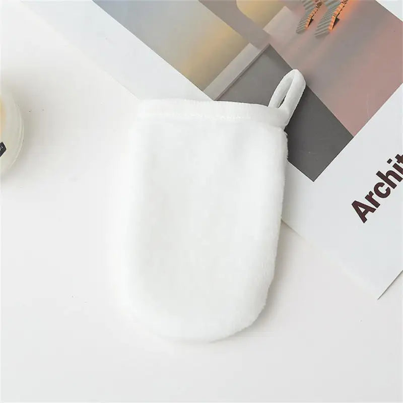 2/3PCS Face Deep Cleaning Pads Reusable Makeup Remover Glove Soft Microfiber Cleansing Makeup Removing Gloves Cleaning Towel