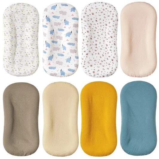 Adjustable Height Infant Bedside Bedding Lightweight and Versatile Baby Bassinet Sheet Convenient for Home & Travel Use Q81A