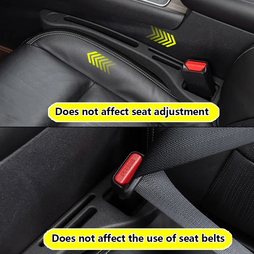 Car Seat Gap Filler Strip Crevice Plug Organizer Storage For Mercedes GLA X156 H247 GLC X253 X254 M-Class W163 W164 W166 GLE AMG