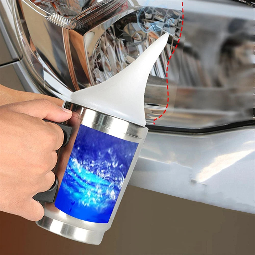 Headlight Polishing Steam Fumigator Restoration Kit Mug Steamer US EU Power Supply Evaporator Car Headlight Renovation Tools