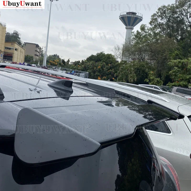 For Peugeot 206 207 208 308 Spoiler 2005 2006-2022 ABS Plastic Carbon Fiber Look Hatchback Roof Rear Wing Body Kit Accessories