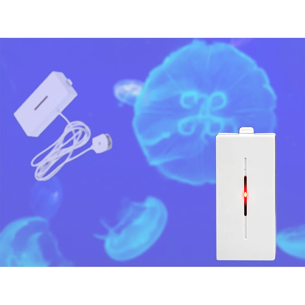 ACJ 433MHz Wireless Water Leakage Sensor Water Leaks Intrusion Detector Alert Water Level Overflow Alarm for Home Security