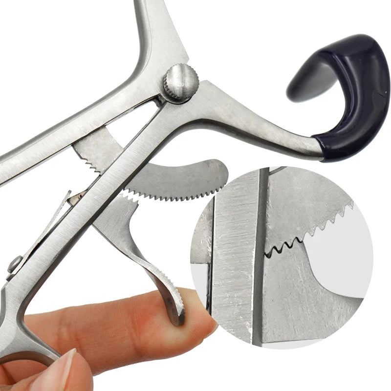 1pc Dental Mouth Retractor Orthodontic Opener Oral Stainless Steel Molt Scratch-Proof Surgical Instrument Gag Dentist Tools