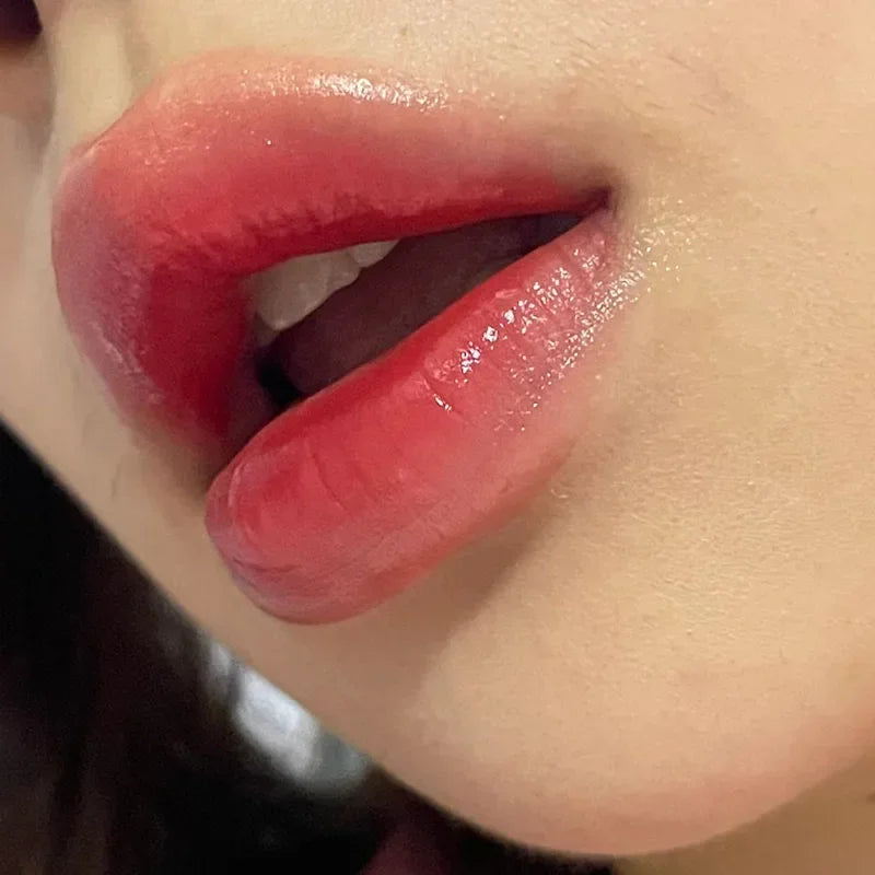8/6Pc Lip Gloss Natural Fruit Essence Moisturizer Lip Balm Hydrating Transparent Lipstick Base Care Makeup Tools